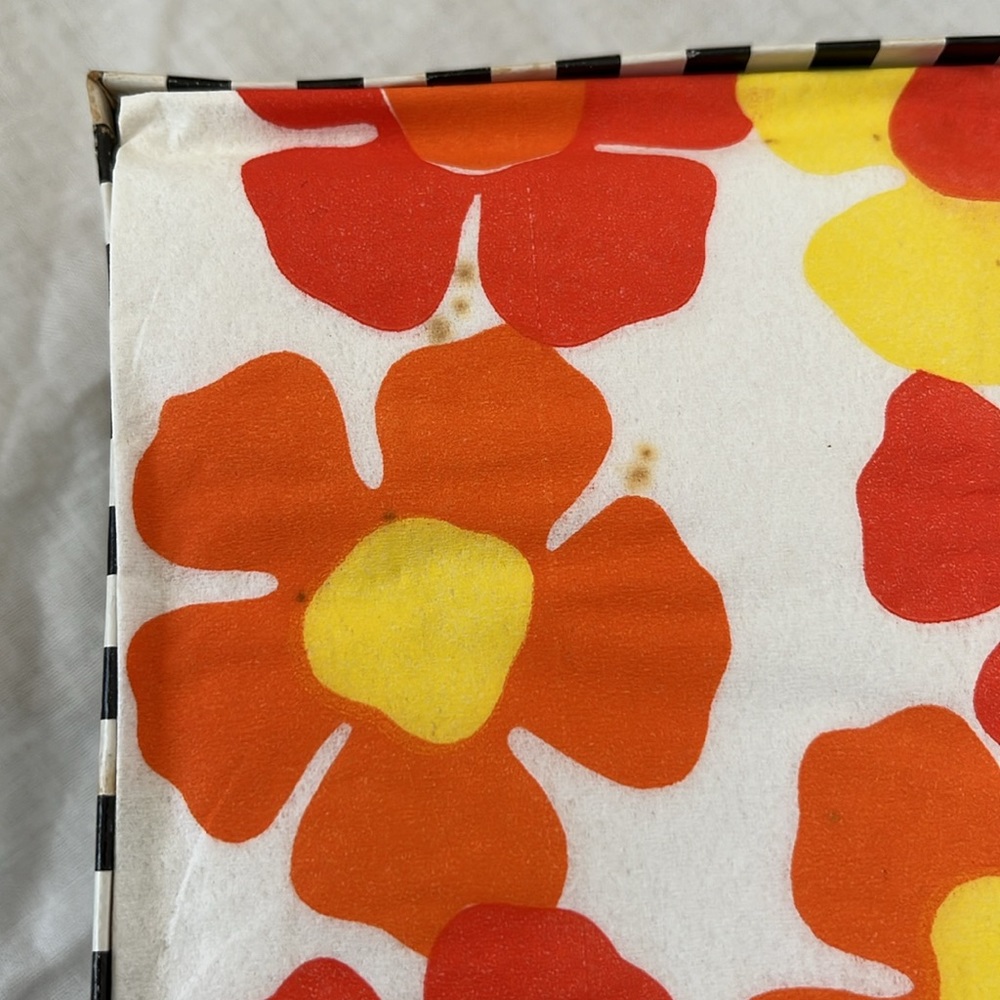 1977 RETRO Party House Guest Tow ,Dinner Napkin VINTAGE - Picture 5 of 6